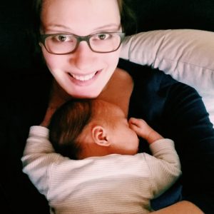 "Ich liebe dich" Bloggerin Leonie mit ihrem Kind