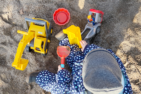 Bente auf der Baustelle? Auch Spielzeug ist für alle da!